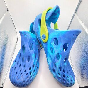 Merrell Hydro Moc - Blue/Lime Green Youth 2